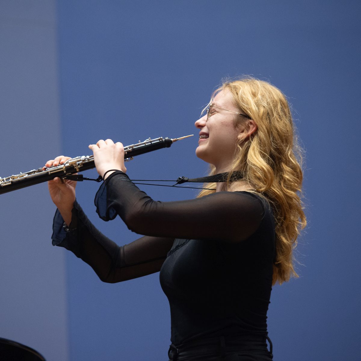 Margarethe Dinter (Leipzig), 2. Preisträgerin des Bundeswettbewerbs 2025, Foto: Dieter Wuschanski