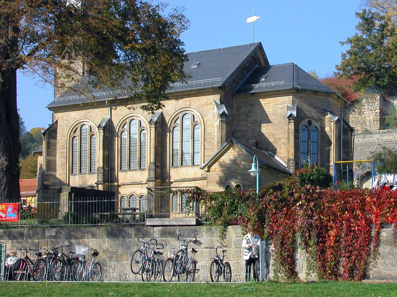 Radfahrerkirche, Foto: Jörg Blobelt Radfahrerkirche, Foto: Jörg Blobelt