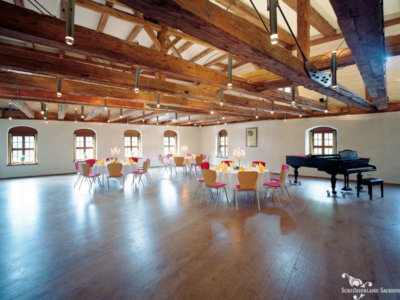 Weesenstein, Großer Saal im Schloss