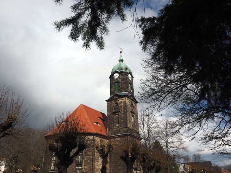 Dorfkirche Lohmen, Außenansicht